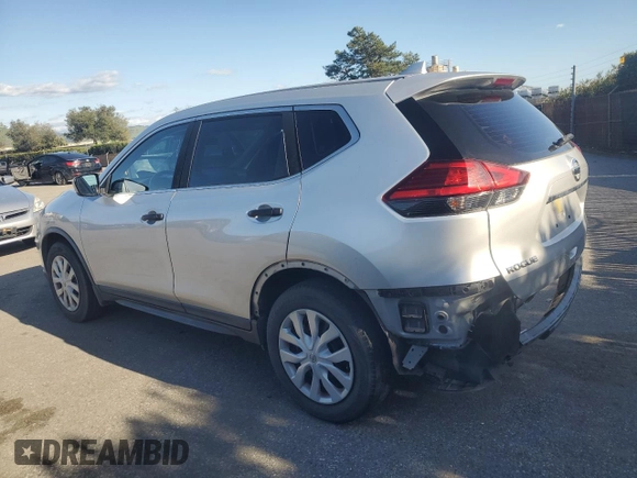 2017 Nissan Rogue S with VIN JN8AT2MT6HW143074, listed as a Copart auction lot 49652595 with 70,750 mi miles and Salvage Title. Bid and sale history available at carsss.com. Image 2.