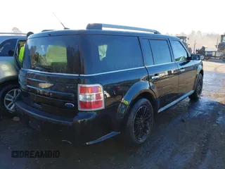2015 Ford Flex SEL with VIN 2FMGK5C8XFBA20847, listed as a IAAI auction lot 41353067 with 154,884 mi miles. Bid and sale history available at carsss.com. Image 4.