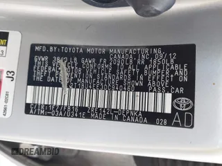2013 Toyota Corolla L with VIN 2T1BU4EE3DC940460, listed as a IAAI auction lot 42155611 with 92,992 mi miles and . Bid and sale history available at carsss.com. Image 9.