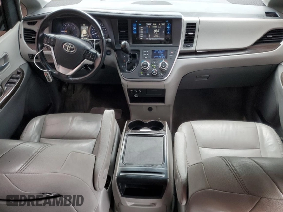2015 Toyota Sienna XLE with VIN 5TDYK3DC4FS643881, listed as a Copart auction lot 56684635 with 137,781 mi miles and Salvage Title. Bid and sale history available at DreamBid. Image 8.