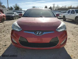 2013 Hyundai Veloster w/Gray Int with VIN KMHTC6ADXDU145467, listed as a Copart auction lot 84810314 with 160,891 mi miles and Clean Title. Bid and sale history available at carsss.com. Image 5.