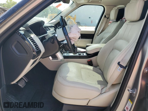 2021 Land Rover Range Rover P525 Westminster с VIN SALGS2SE6MA455909, выставлен на аукционе Copart как лот 63677635 с пробегом Не указан миль и Списание • Salvage title. История ставок и продаж доступна на DreamBid. Изображение 7.