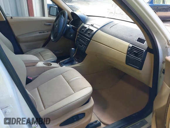 2005 BMW X3 3.0i with VIN WBXPA93485WD15217, listed as a IAAI auction lot 41624638 with 152,182 mi miles. Bid and sale history available at carsss.com. Image 5.