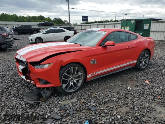 2015 Ford Mustang GT with VIN 1FA6P8CF3F5374219, listed as a Copart auction lot 61490675 with 51,622 mi miles and Salvage title. Bid and sale history available at DreamBid. Image 1.