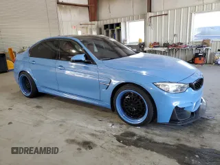 2015 BMW M3 with VIN WBS3C9C59FP804130, listed as a Copart auction lot 65192563 with 67,939 mi miles. Bid and sale history available at carsss.com. Image 4.