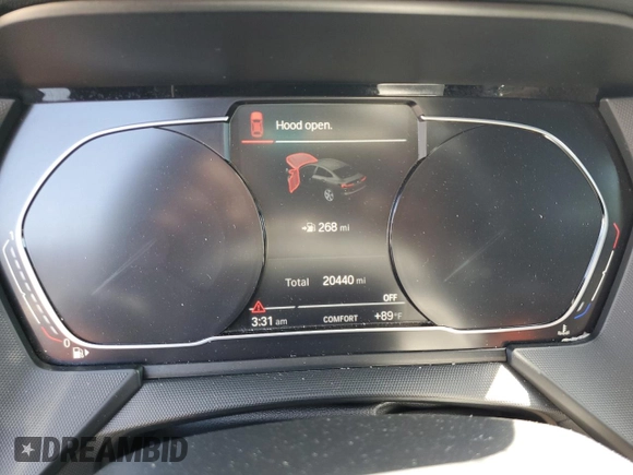 2021 BMW 2 Series 228i xDrive with VIN WBA73AK09M7G32971, listed as a Copart auction lot 66354525 with 20,440 mi miles and Salvage title. Bid and sale history available at DreamBid. Image 9.