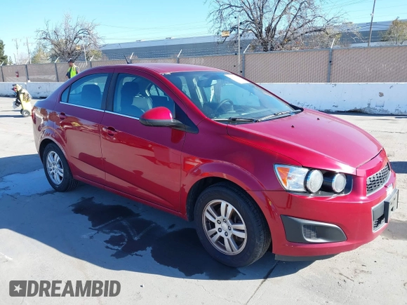 2013 Chevrolet Sonic LT with VIN 1G1JC5SB2D4115715, listed as a IAAI auction lot 41870815 with 137,786 mi miles and . Bid and sale history available at DreamBid. Image 1.
