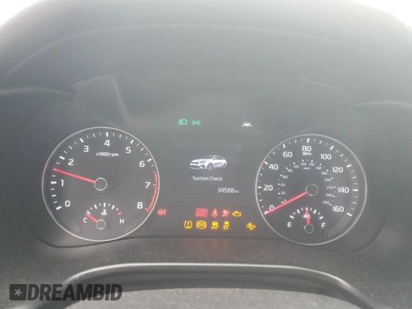 2021 Kia Forte GT-Line z VIN 3KPF34AD6ME281440, wystawiony jako Copart lot #56954415 z przebiegiem 34 568 mil mil oraz Szkoda całkowita • Salvage title. Historia ofert i sprzedaży dostępna na DreamBid. Obrazek 9.
