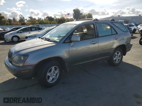 2000 Lexus RX 300 with VIN JT6HF10U6Y0136792, listed as a Copart auction lot 78553294 with 183,303 mi miles and Salvage Title. Bid and sale history available at carsss.com. Image 1.