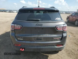 2018 Jeep Compass Trailhawk with VIN 3C4NJDDB0JT458339, listed as a Copart auction lot 58834155 with 103,811 mi miles and Salvage title. Bid and sale history available at DreamBid. Image 6.