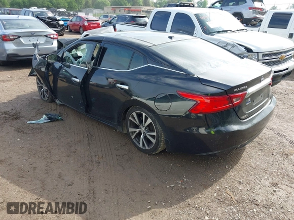 2017 Nissan Maxima S with VIN 1N4AA6AP1HC430040, listed as a IAAI auction lot 42052959 with Not Provided miles and . Bid and sale history available at DreamBid. Image 3.