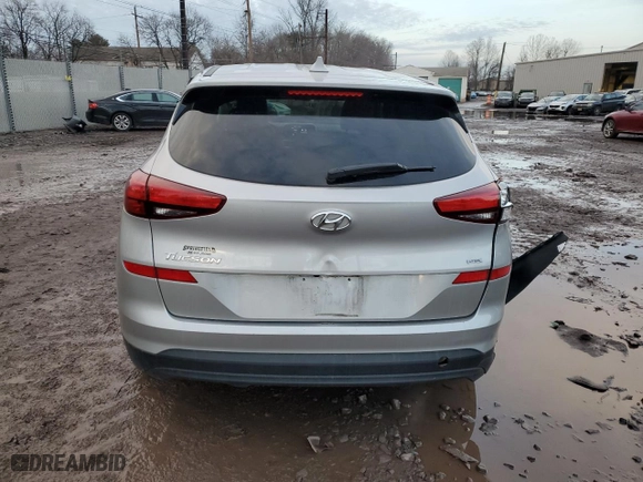 2021 Hyundai Tucson SE with VIN KM8J2CA48MU375176, listed as a Copart auction lot 42849935 with 24,267 mi miles and Salvage Title. Bid and sale history available at carsss.com. Image 6.