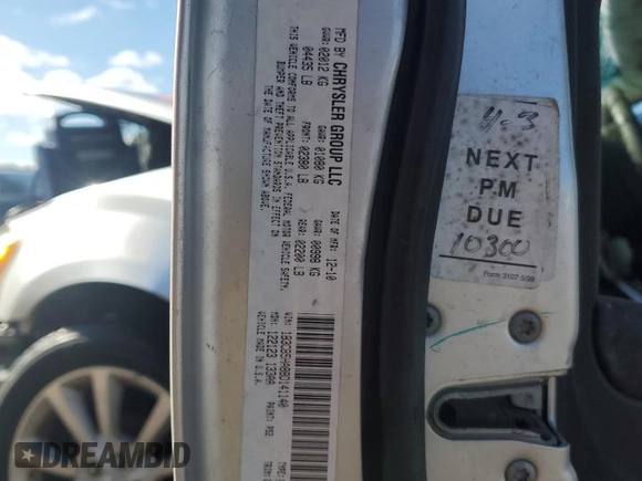 2008 Dodge Caliber SE with VIN 1B3HB28B68D738650, listed as a Copart auction lot 46798155 with 156,987 mi miles and Non Repairable. Bid and sale history available at DreamBid. Image 14.