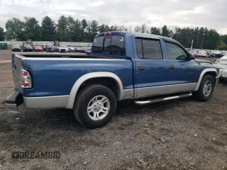 2003 Dodge Dakota SLT with VIN 1D7HL48X93S367092, listed as a Copart auction lot 71961274 with 160,709 mi miles and Salvage Title. Bid and sale history available at carsss.com. Image 3.