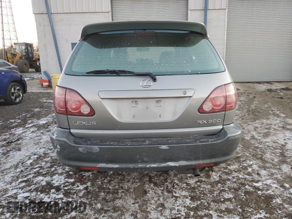 2000 Lexus RX 300 with VIN JT6HF10U9Y0151013, listed as a Copart auction lot 41659615 with 240,676 mi miles and Salvage Title. Bid and sale history available at DreamBid. Image 6.