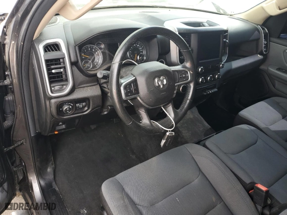 2019 Ram 1500 Big Horn/Lone Star with VIN 1C6SRFBT1KN915848, listed as a Copart auction lot 45902565 with 59,806 mi miles and Salvage Title. Bid and sale history available at carsss.com. Image 8.