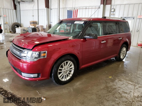 2016 Ford Flex SEL with VIN 2FMHK6C85GBA23277, listed as a Copart auction lot 51213825 with 75,824 mi miles and Non Repairable. Bid and sale history available at carsss.com. Image 1.