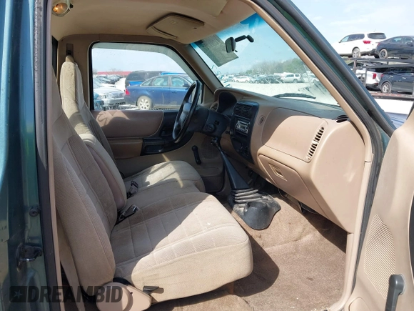 1997 Ford Ranger XLT with VIN 1FTCR10A4VPB14230, listed as a IAAI auction lot 41791727 with 244,722 mi miles. Bid and sale history available at carsss.com. Image 5.