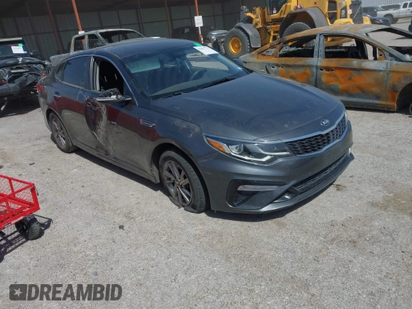 2020 Kia Optima LX with VIN 5XXGT4L39LG387041, listed as a IAAI auction lot 41817772 with 94,860 mi miles and . Bid and sale history available at DreamBid. Image 1.