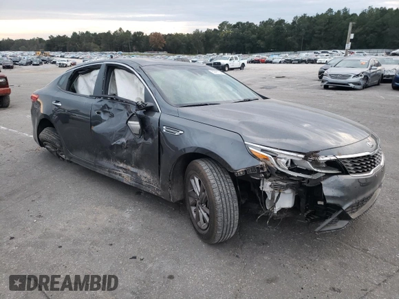 2020 Kia Optima LX with VIN 5XXGT4L37LG387460, listed as a Copart auction lot 82991224 with 83,311 mi miles and Salvage Title. Bid and sale history available at carsss.com. Image 4.