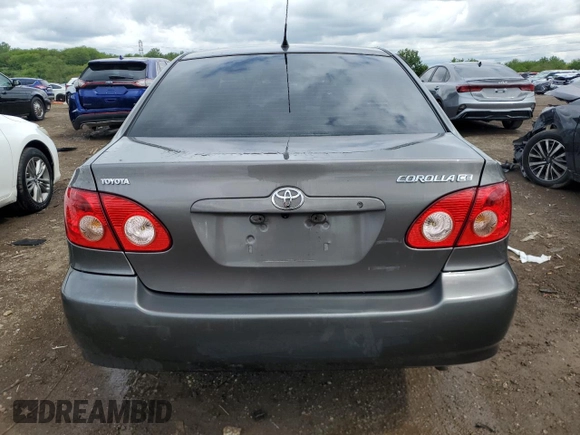 2006 Toyota Corolla CE z VIN 1NXBR32E76Z701995, wystawiony jako Copart lot #57660565 z przebiegiem 121 437 mil mil oraz Szkoda całkowita • Salvage title. Historia ofert i sprzedaży dostępna na DreamBid. Obrazek 6.