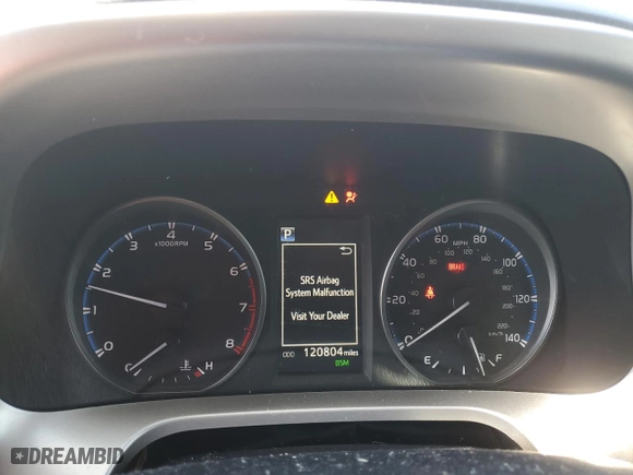 2018 Toyota RAV4 XLE with VIN JTMWFREV8JJ203019, listed as a Copart auction lot 53725105 with 120,804 mi miles and Salvage Title. Bid and sale history available at carsss.com. Image 9.