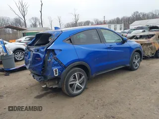 2021 Honda HR-V EX with VIN 3CZRU6H54MM718761, listed as a IAAI auction lot 41783415 with 93,899 mi miles. Bid and sale history available at carsss.com. Image 4.