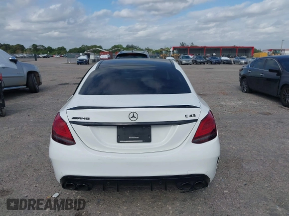 2020 Mercedes-Benz C 43 AMG with VIN WDDWF6EB9LR554651, listed as a IAAI auction lot 41892690 with 75,114 mi miles and . Bid and sale history available at carsss.com. Image 15.
