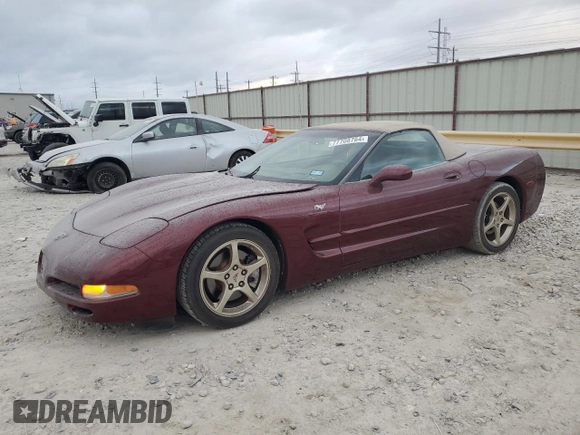 2003 Chevrolet Corvette with VIN 1G1YY32G235117862, listed as a Copart auction lot 77708764 with 41,784 mi miles and Salvage Title. Bid and sale history available at carsss.com. Image 1.