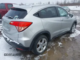 2016 Honda HR-V EX-L w/Navi with VIN 3CZRU6H74GM750874, listed as a IAAI auction lot 41990697 with 115,474 mi miles. Bid and sale history available at carsss.com. Image 4.