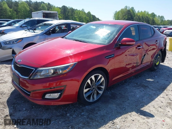 2015 Kia Optima SX with VIN 5XXGR4A76FG514014, listed as a IAAI auction lot 41980954 with 114,400 mi miles and . Bid and sale history available at carsss.com. Image 20.
