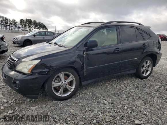 2007 Lexus RX 400h z VIN JTJGW31U472004368, wystawiony jako Copart lot #48008365 z przebiegiem 166 460 mil mil oraz Czysty tytuł • Clean title. Historia ofert i sprzedaży dostępna na DreamBid. Obrazek 1.