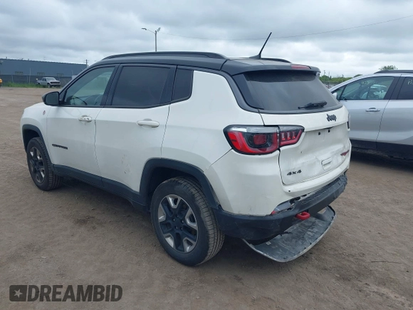 2018 Jeep Compass Trailhawk с VIN 3C4NJDDB8JT467208, выставлен на аукционе IAAI как лот 42357031 с пробегом 163 399 миль миль и . История ставок и продаж доступна на DreamBid. Изображение 3.
