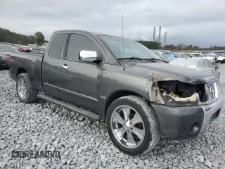 2004 Nissan Titan SE with VIN 1N6AA06A44N563608, listed as a Copart auction lot 78002114 with 233,130 mi miles and Non Repairable. Bid and sale history available at carsss.com. Image 4.
