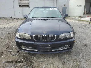 2003 BMW 3 Series 330Ci with VIN WBABS534X3JU96967, listed as a Copart auction lot 64602915 with 178,284 mi miles and Salvage title. Bid and sale history available at DreamBid. Image 5.