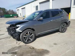 2019 Nissan Rogue SL with VIN 5N1AT2MT7KC749323, listed as a Copart auction lot 45727925 with 101,235 mi miles and Salvage Title. Bid and sale history available at carsss.com. Image 1.