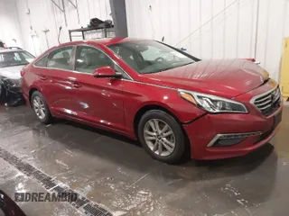 2015 Hyundai Sonata SE with VIN 5NPE24AF8FH003265, listed as a IAAI auction lot 41909096 with 75,453 mi miles and . Bid and sale history available at DreamBid. Image 1.