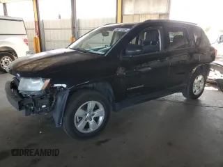 2016 Jeep Compass Sport with VIN 1C4NJCBB4GD603085, listed as a Copart auction lot 55611045 with 132,849 mi miles and Salvage title. Bid and sale history available at DreamBid. Image 1.