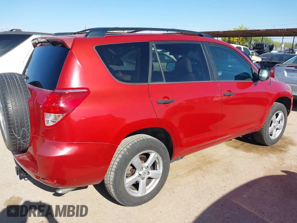 2008 Toyota RAV4 with VIN JTMZD33VX86063006, listed as a IAAI auction lot 42002819 with 237,432 mi miles. Bid and sale history available at carsss.com. Image 4.