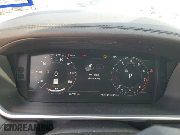 2018 Land Rover Range Rover Sport HSE with VIN SALWR2RVXJA401313, listed as a Copart auction lot 53058005 with 62,671 mi miles and Salvage Title. Bid and sale history available at DreamBid. Image 9.