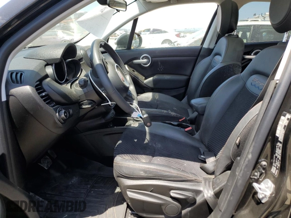 2018 FIAT 500X Trekking z VIN ZFBCFYCB9JP642560, wystawiony jako Copart lot #59394735 z przebiegiem 48 096 mil mil oraz Szkoda całkowita • Salvage title. Historia ofert i sprzedaży dostępna na DreamBid. Obrazek 7.