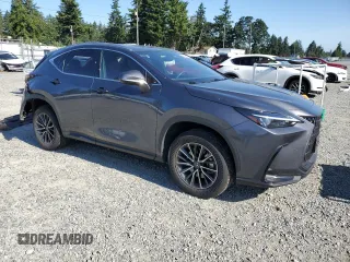2024 Lexus NX 350 with VIN JTJAGCEZ7R2015151, listed as a Copart auction lot 59238605 with 10,307 mi miles and Salvage title. Bid and sale history available at DreamBid. Image 4.