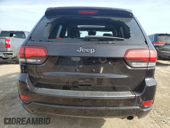2021 Jeep Grand Cherokee 80th Anniversary with VIN 1C4RJFBG1MC811263, listed as a Copart auction lot 78321214 with 13,034 mi miles and Salvage Title. Bid and sale history available at carsss.com. Image 6.