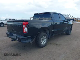 2021 Chevrolet Silverado 1500 RST with VIN 3GCPWDED7MG154321, listed as a IAAI auction lot 40212731 with 80,219 mi miles. Bid and sale history available at carsss.com. Image 4.