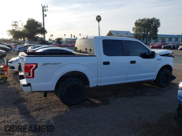 2015 Ford F-150 XL with VIN 1FTEW1CP1FKE64821, listed as a IAAI auction lot 41693457 with 134,240 mi miles. Bid and sale history available at carsss.com. Image 13.