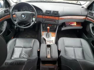 2003 BMW 5 Series 525iA with VIN WBADT43463G033124, listed as a Copart auction lot 72507464 with 0 mi miles and Salvage Title. Bid and sale history available at carsss.com. Image 8.