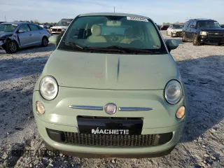 2013 FIAT 500 Pop with VIN 3C3CFFAR9DT543839, listed as a Copart auction lot 50537445 with 166,177 mi miles and Salvage Title. Bid and sale history available at carsss.com. Image 5.