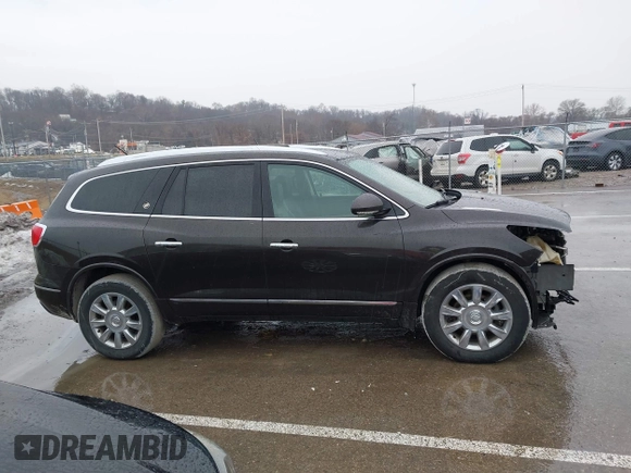 2014 Buick Enclave Leather with VIN 5GAKRBKD1EJ181493, listed as a IAAI auction lot 41458179 with 223,281 mi miles and . Bid and sale history available at DreamBid. Image 13.