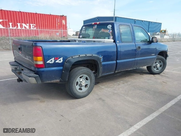 2002 Chevrolet Silverado 1500 LS with VIN 1GCEK19V62Z232170, listed as a IAAI auction lot 41888595 with 1 mi miles. Bid and sale history available at carsss.com. Image 4.