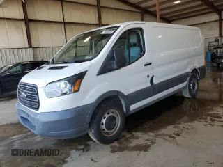 2016 Ford Transit Cargo z VIN 1FTYE1ZM1GKA44183, wystawiony jako Copart lot #59685045 z przebiegiem 106 156 mil mil oraz Szkoda całkowita • Salvage title. Historia ofert i sprzedaży dostępna na DreamBid. Obrazek 1.